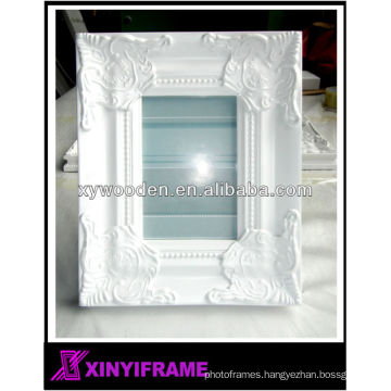 White wooden picture frame 2013 new simply design